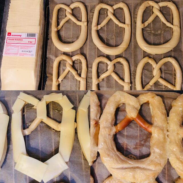 Käsebrezel aus echten Gouda Käse 