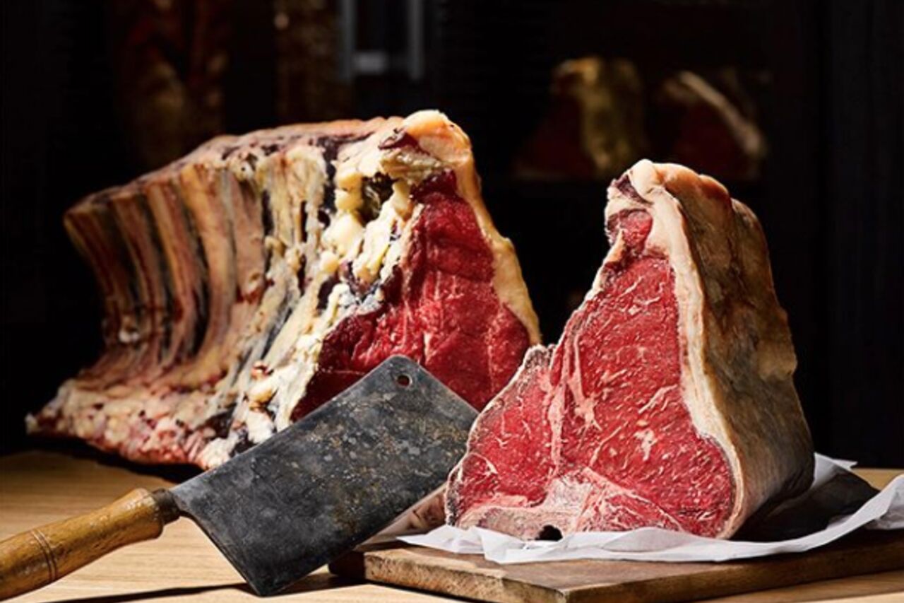 Viande black Angus maturée