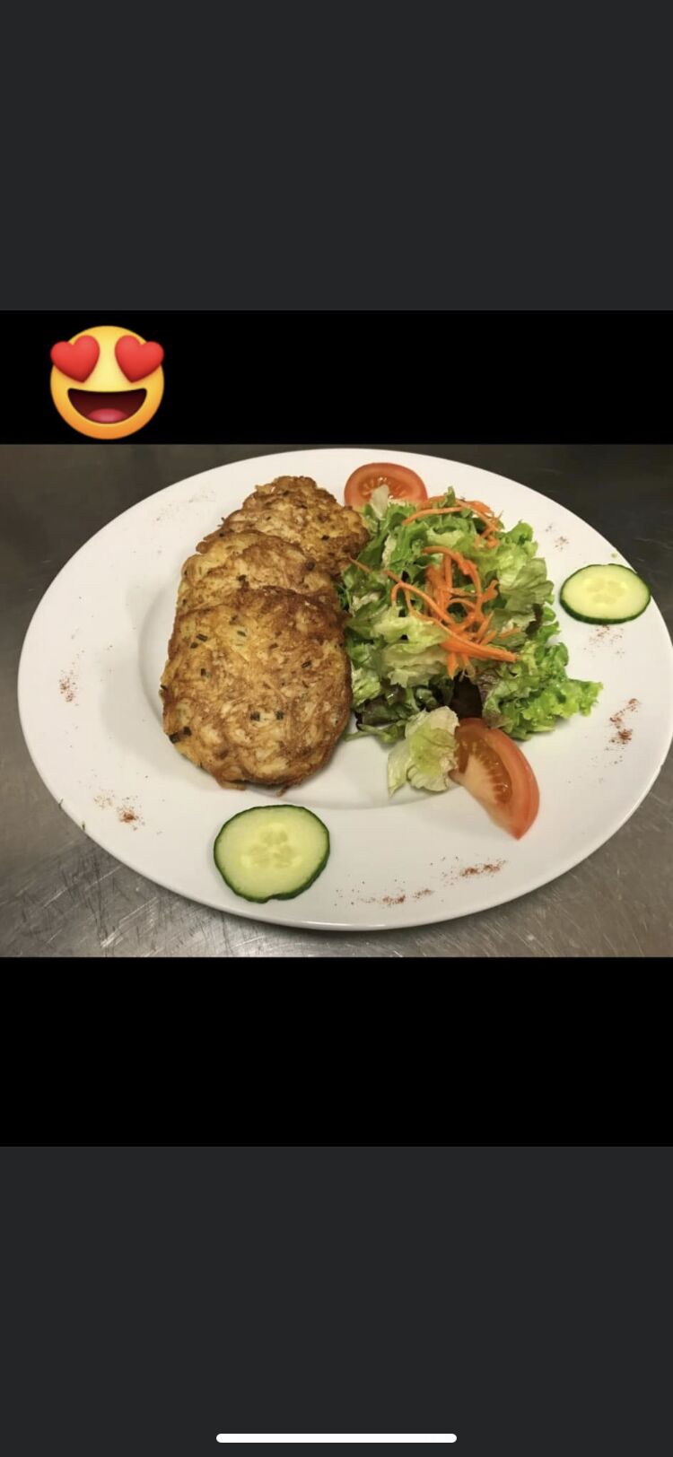 Galettes de pommes de terre