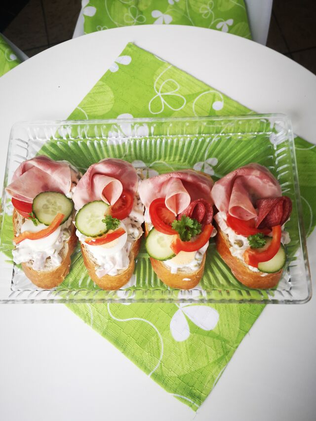 Šunkový chlebíček 