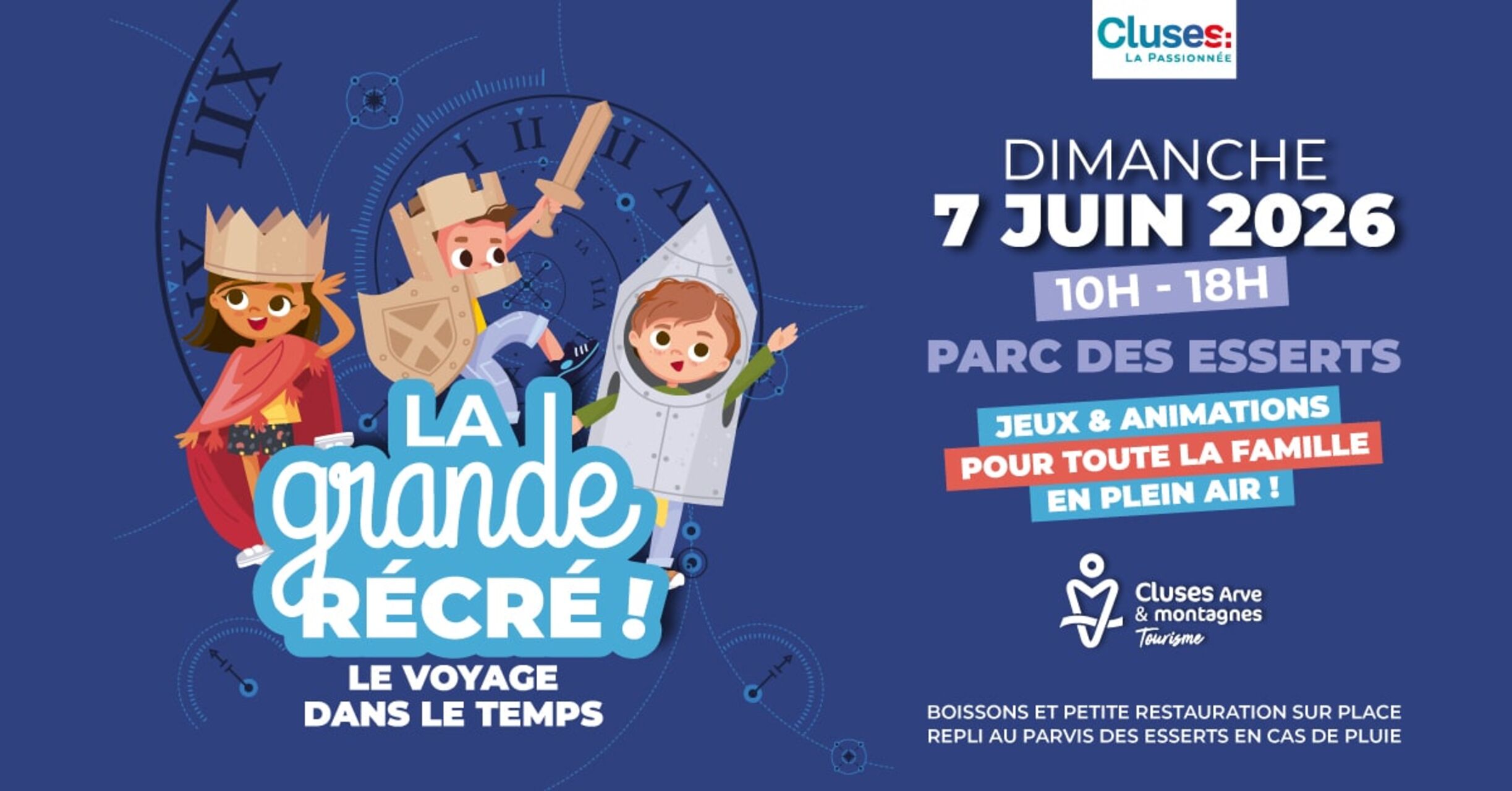 GRANDE RECRE 7 juin 2026 !