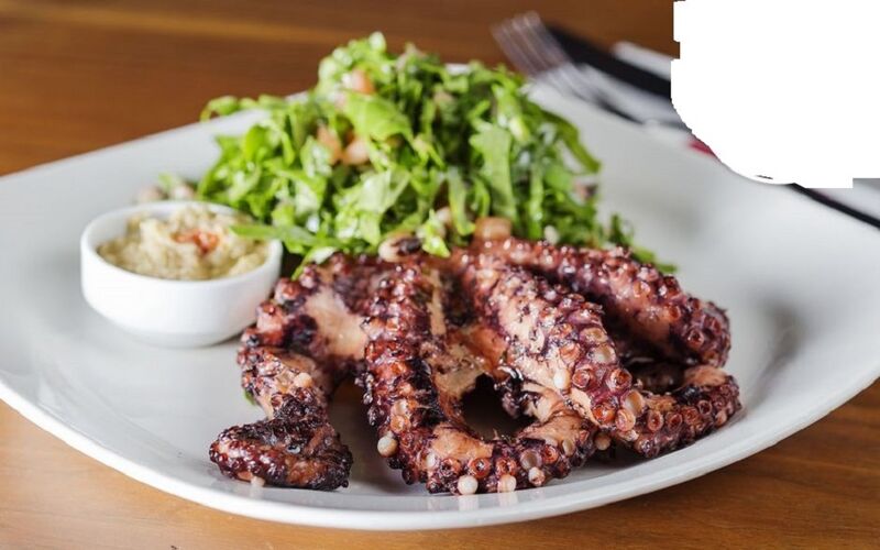 Ahtapot Izgara - Grilled Octopus