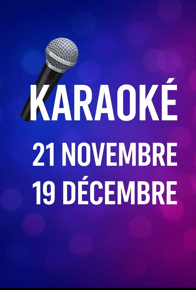 Soirée KARAOKE tout les mois 