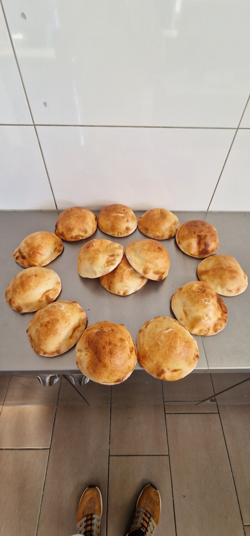 Jeden Tag selbstgemachte frische Brote 