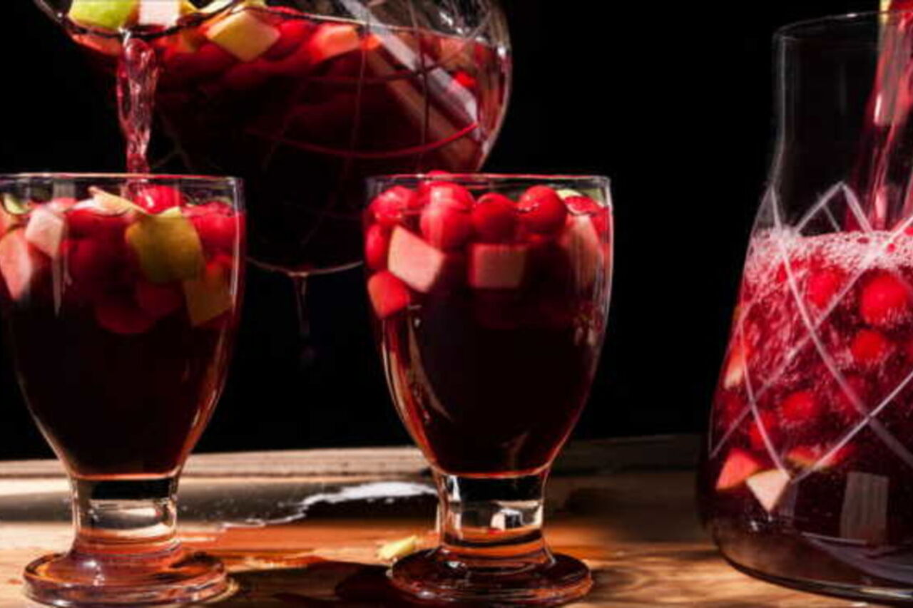 SERATA SANGRIA: 3 BICCHIERE A 10 EURO