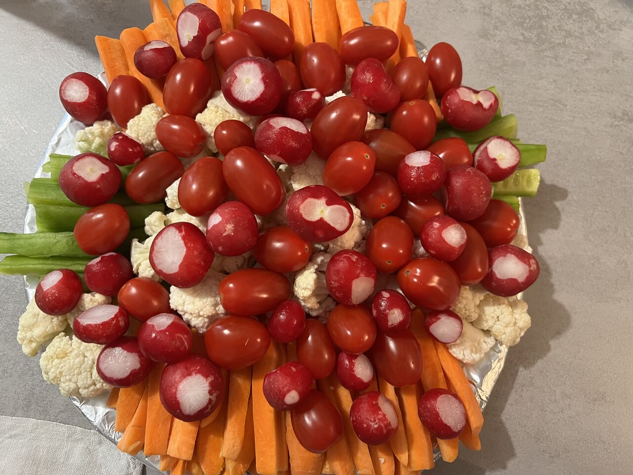 Plateau crudités