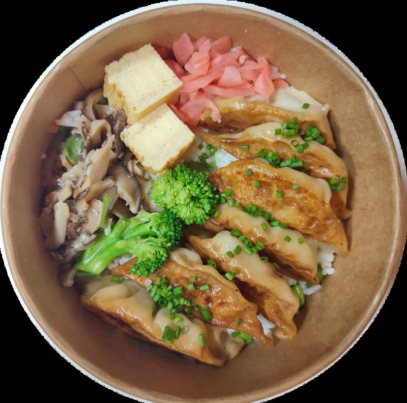 Bento gyoza poulet 