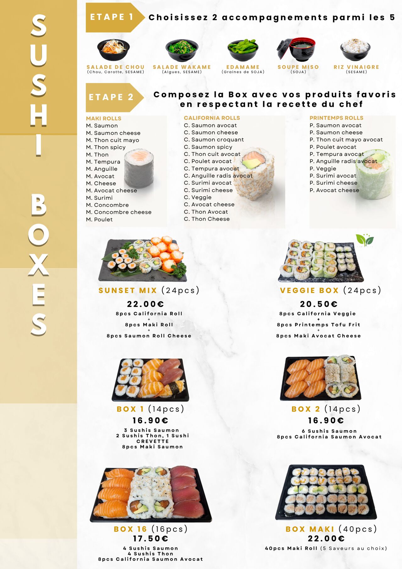 LES SUSHIS BOXES
