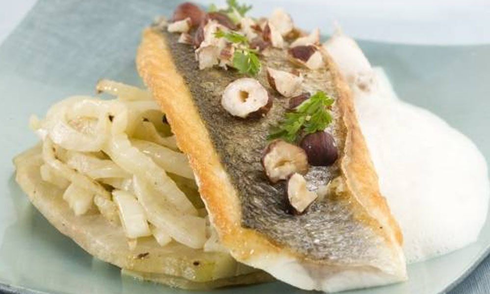 LOUP AUX FENOUIL ET FONDS D'ARTICHAUT