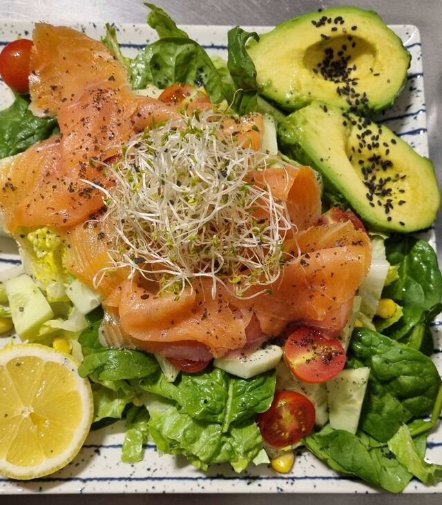 Ensalada de salmon