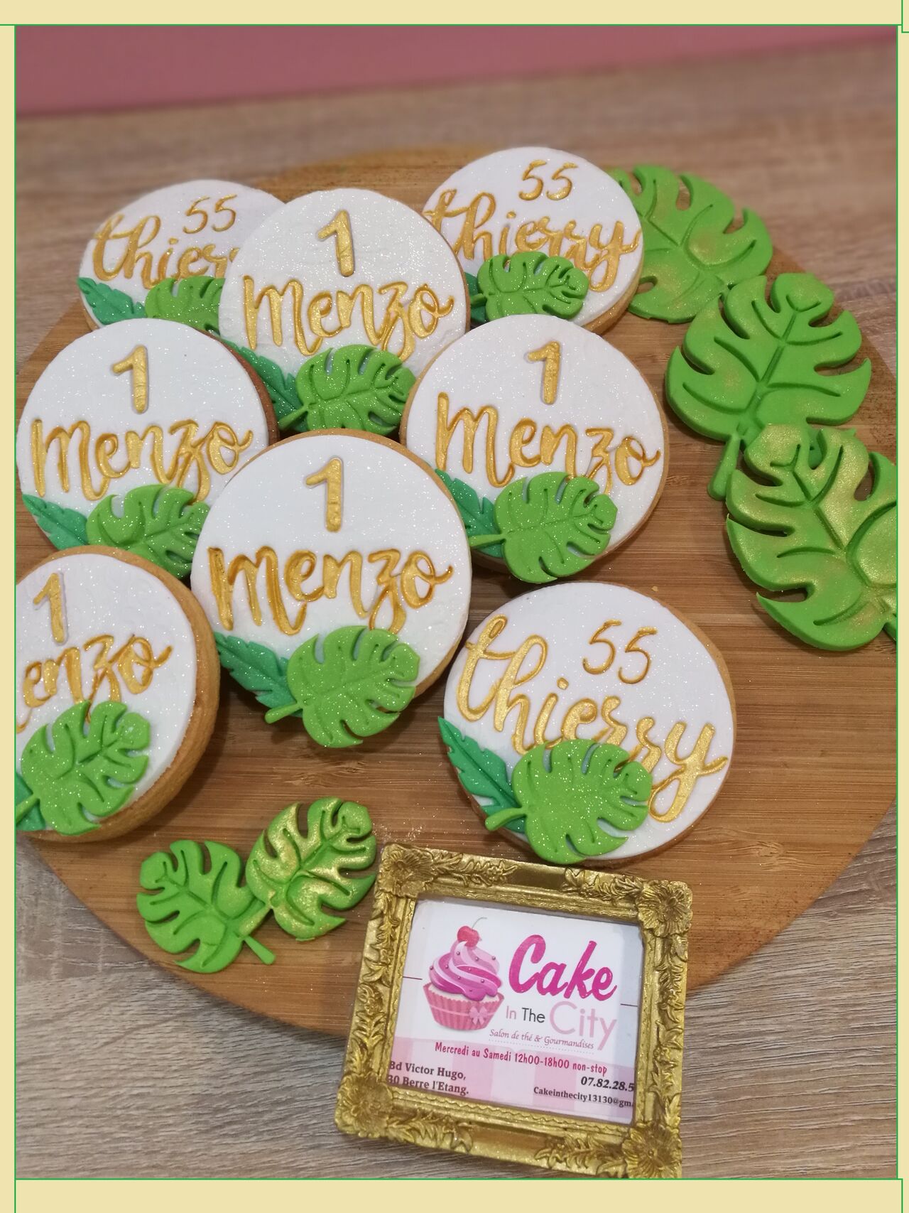 Sablés assortis au gâteau de Menzo