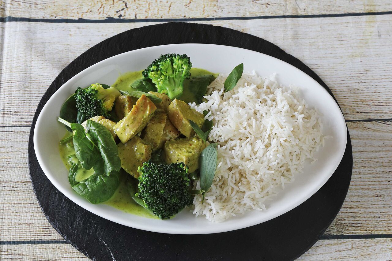 CURRY VERT THAÏ POULET