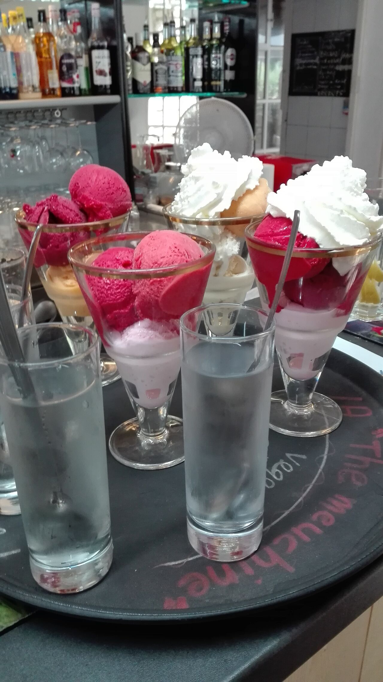 Des glaces et encore des glaces