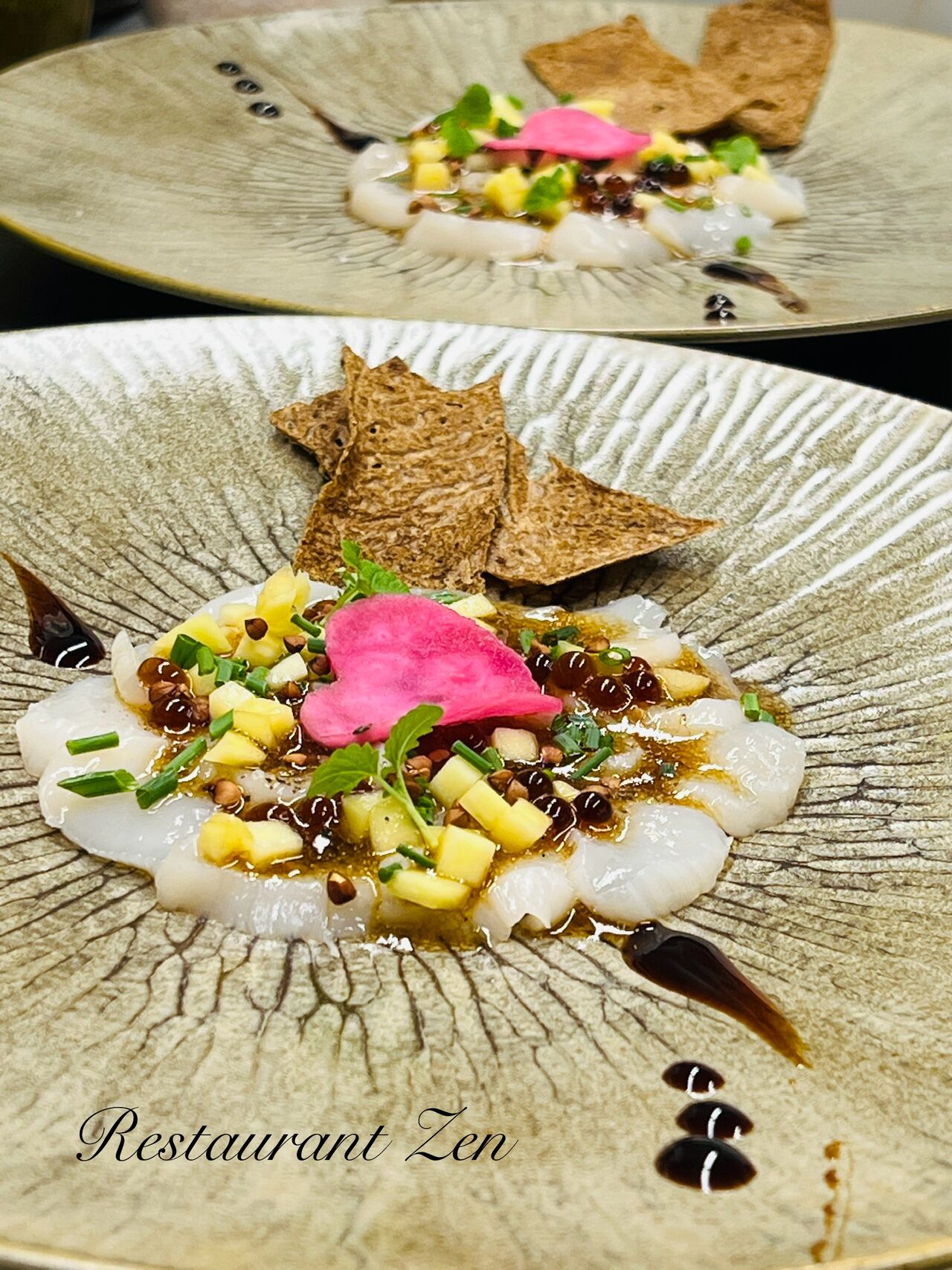 Saint-jacques d'Erquy aux accents asiatiques