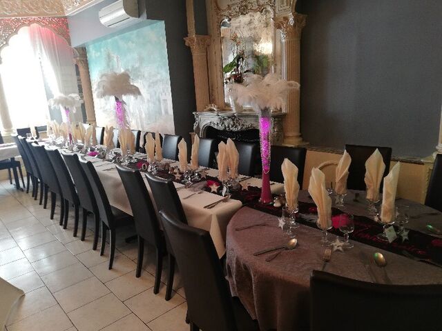 Notre restaurant relooké pour un anniversaire.