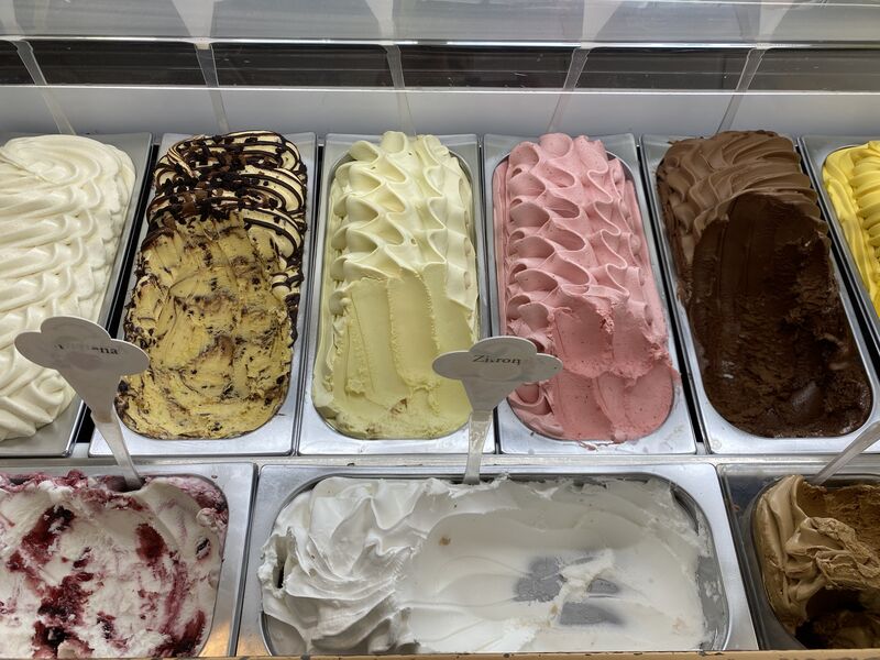 Unser Italienisch Eis als perfekte Nachspeise. 