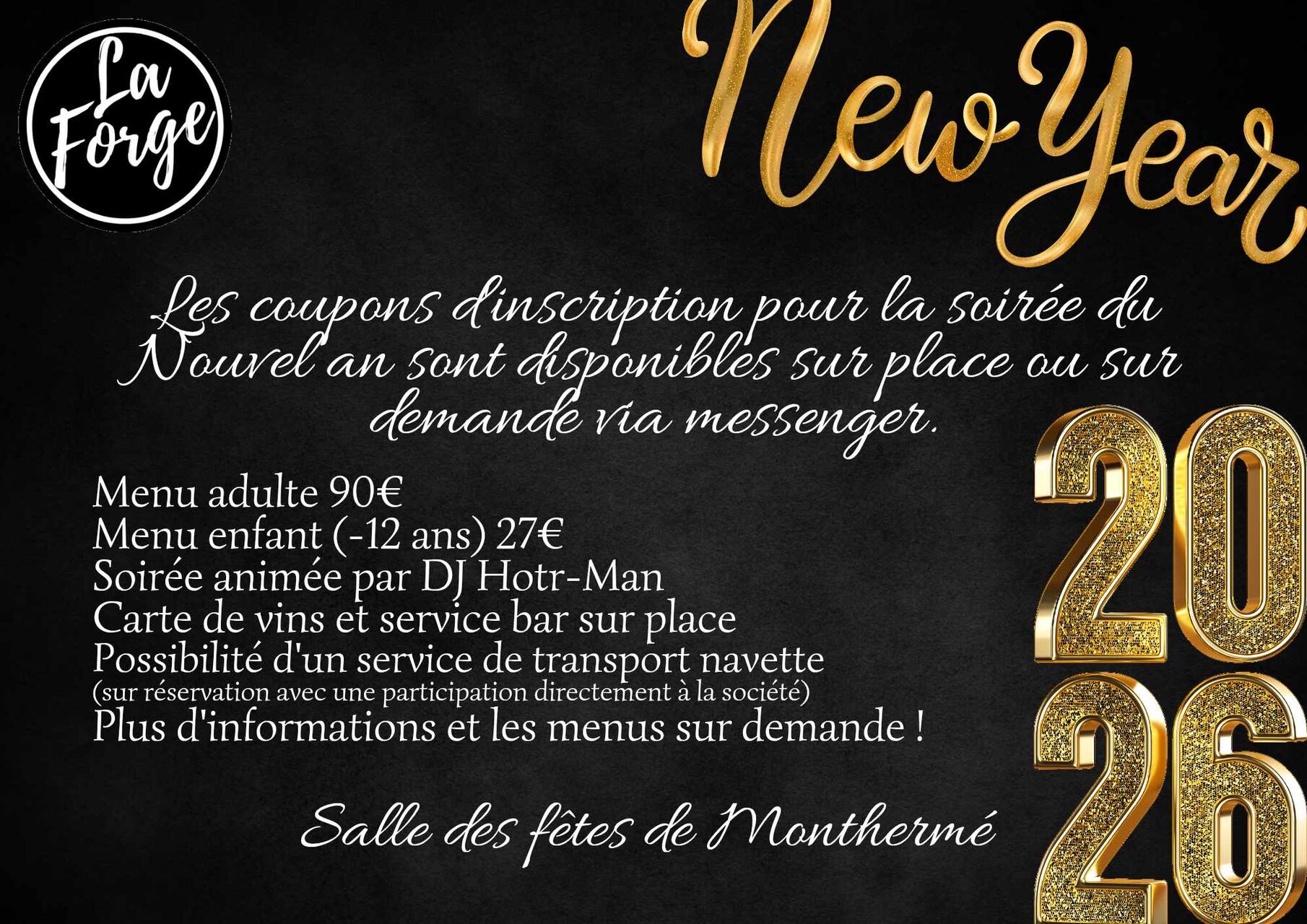 Nouvelle Année 2026 🥂🎉