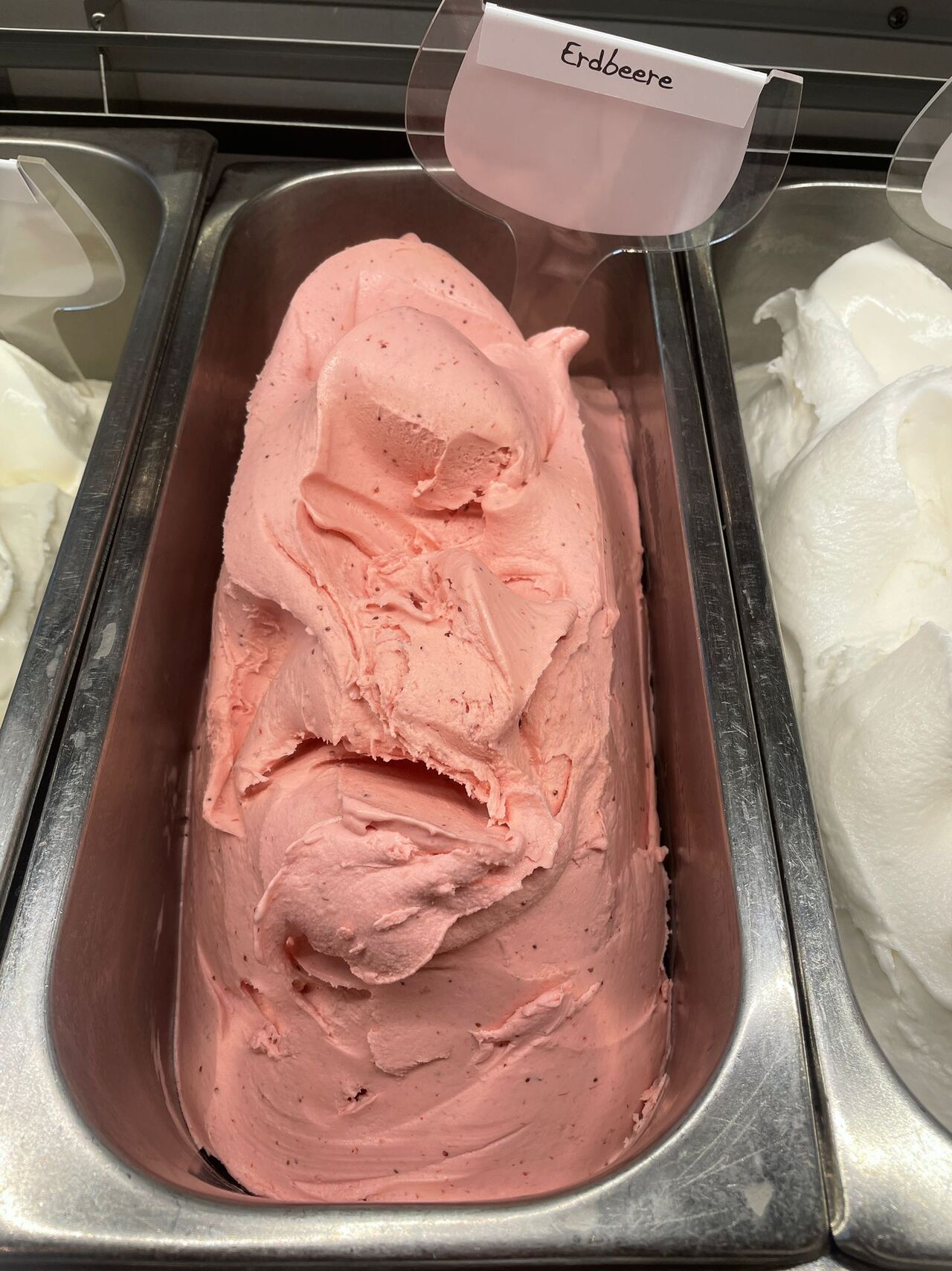 Erdbeersorbet