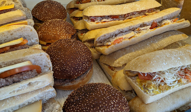 Ciabatta, burger... Bon appétit !