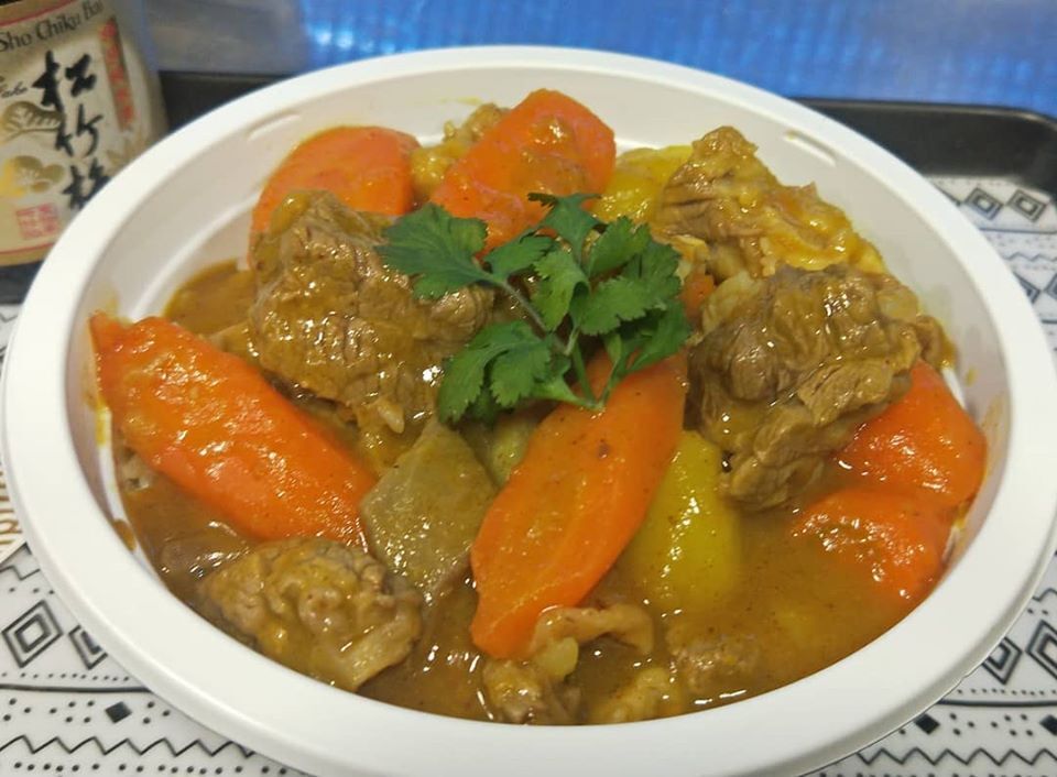 Donburi au Boeuf curry