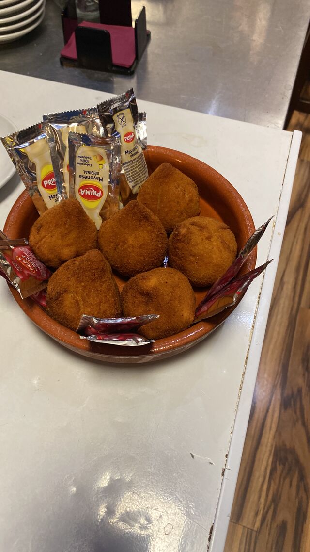 Coxinhas de frango