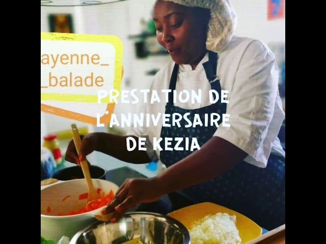 PRESTATION ANNIVERSAIRE DE KEZIA LE FILS DE MA CLIENTE ÉTÉ 2019