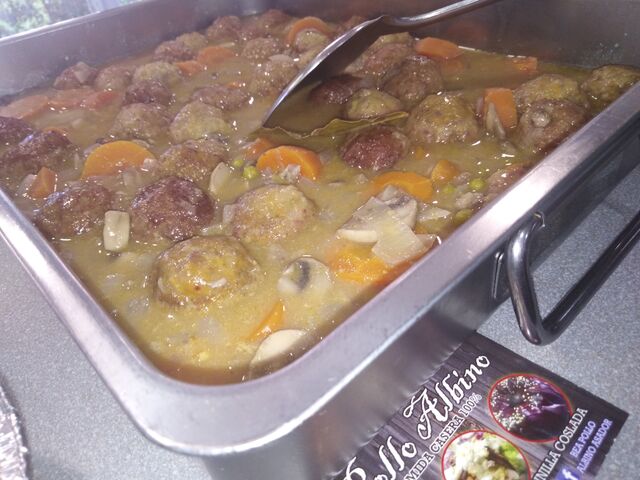 Nuestras albóndigas ?❤️