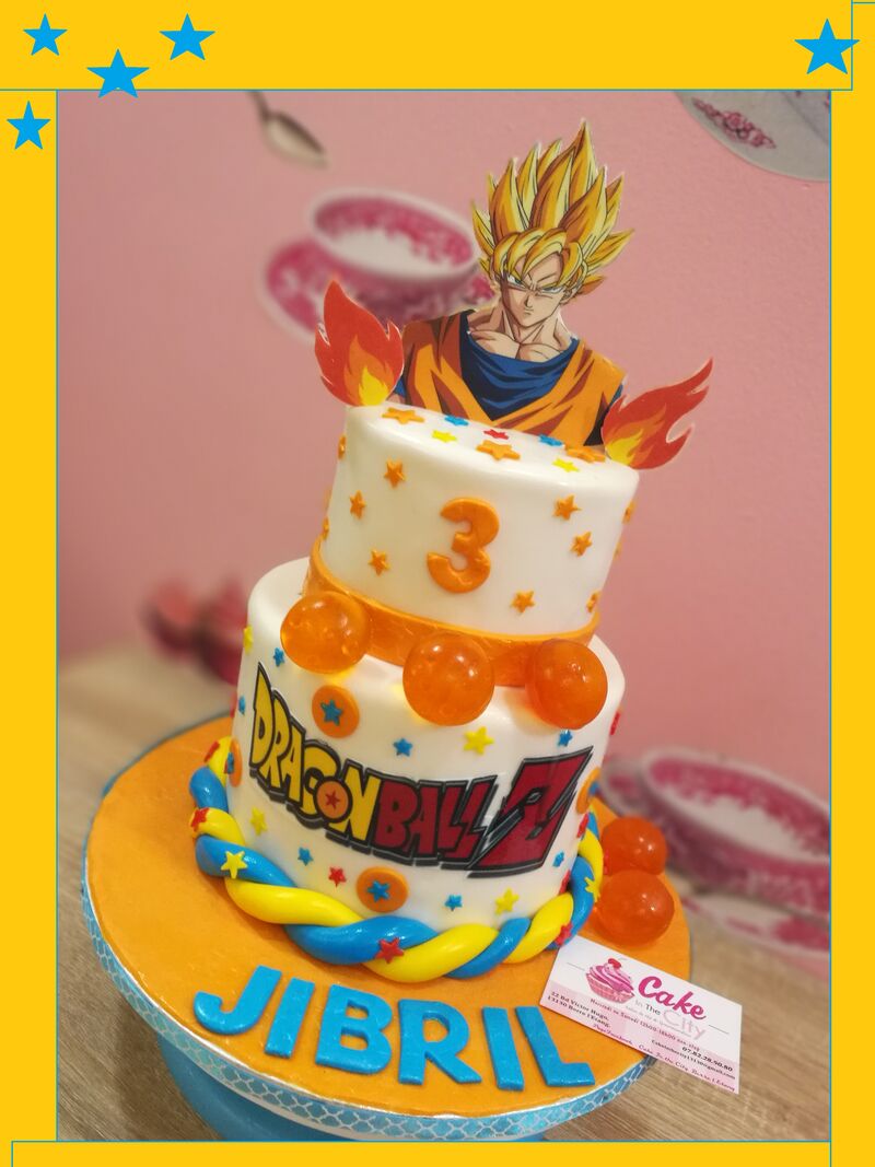Gâteau thème Dragon Ball Z