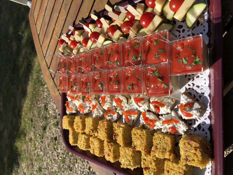 Plateau cocktail salé