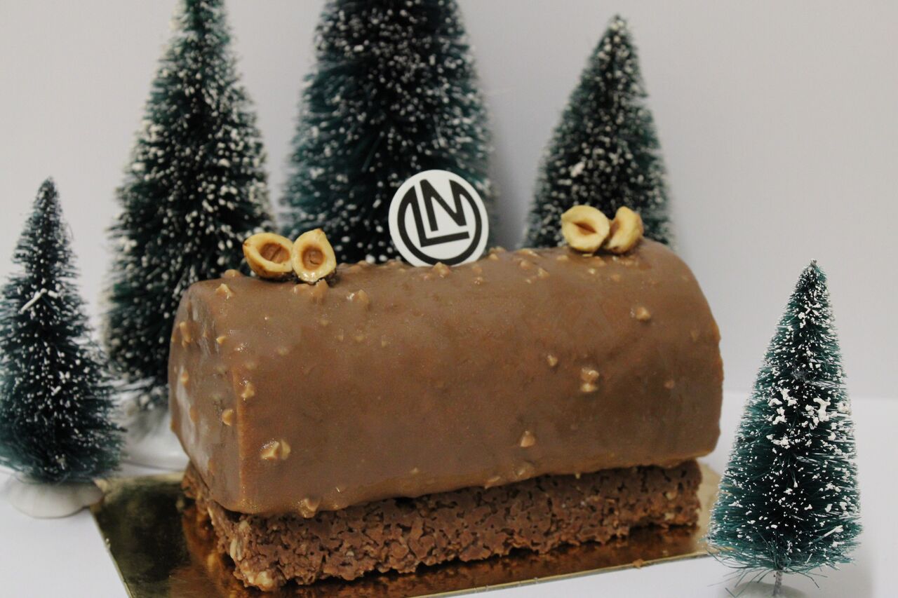 Buche de Noël : La tout noisette