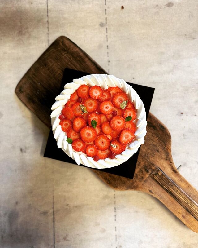 Fraisier 6 personnes 