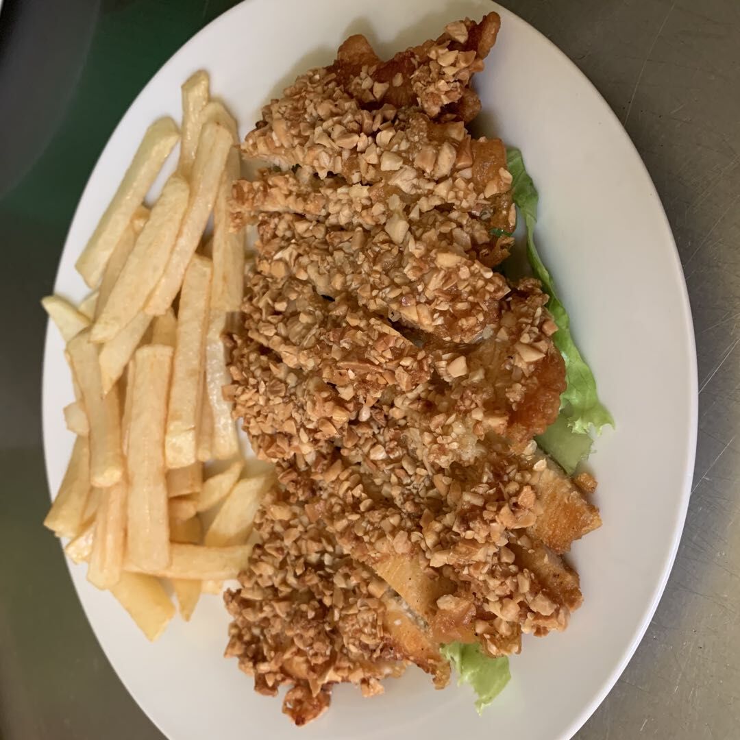 Pechuga almendrada!! 