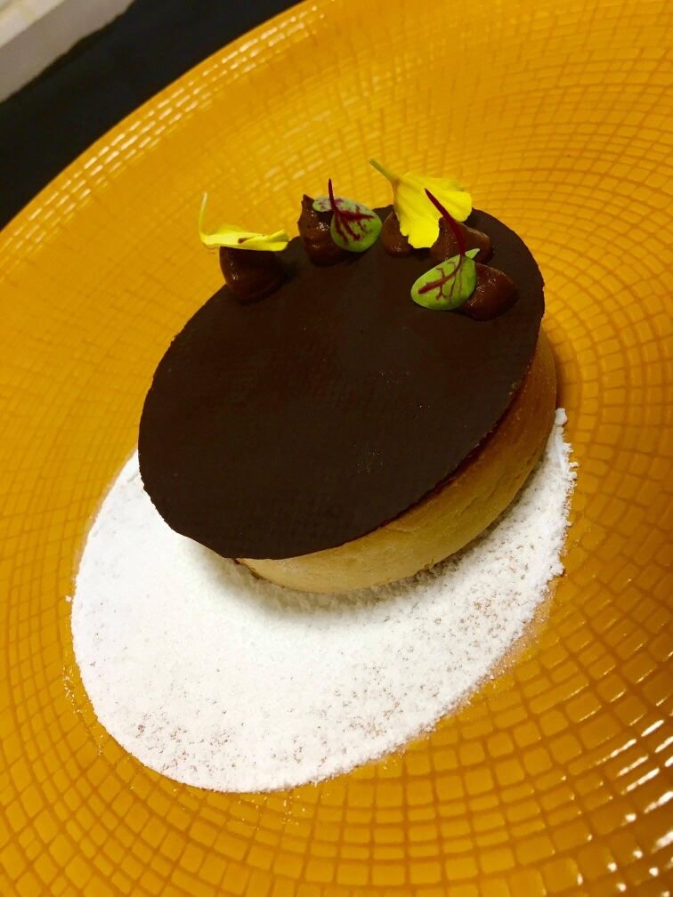 Tarte au chocolat croquant