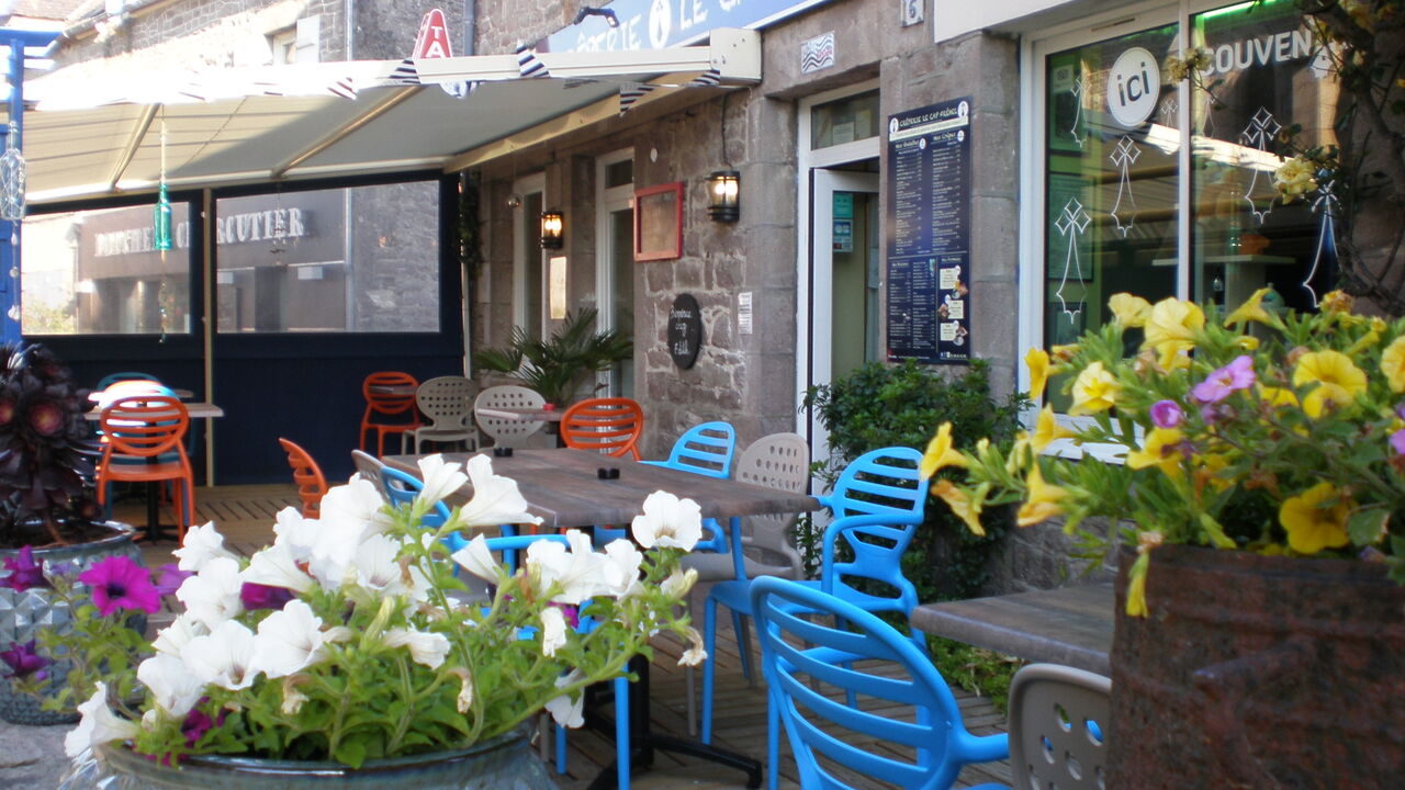 La terrasse de devant
