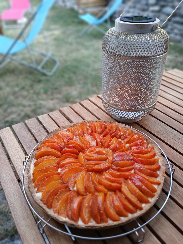 Tarte aux abricots
