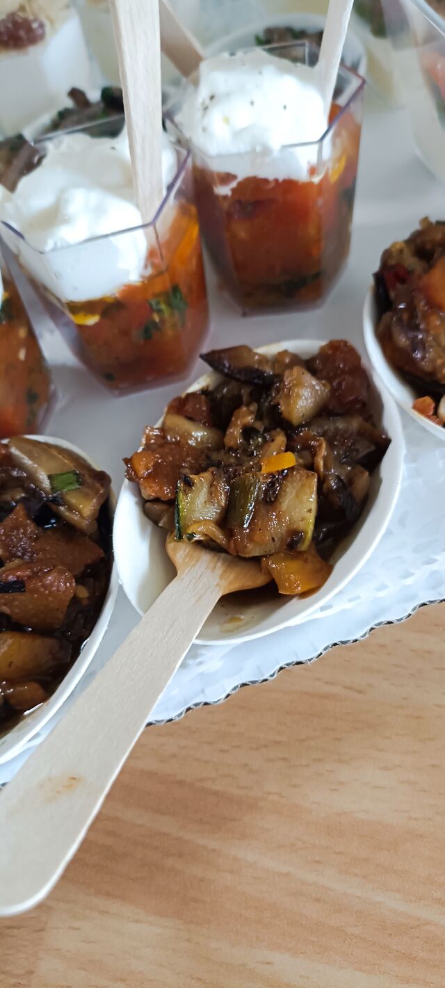 Légumes grillés et vinaigre balsamique