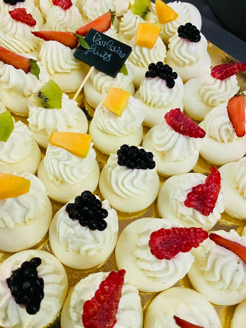 Pavlova aux fruits