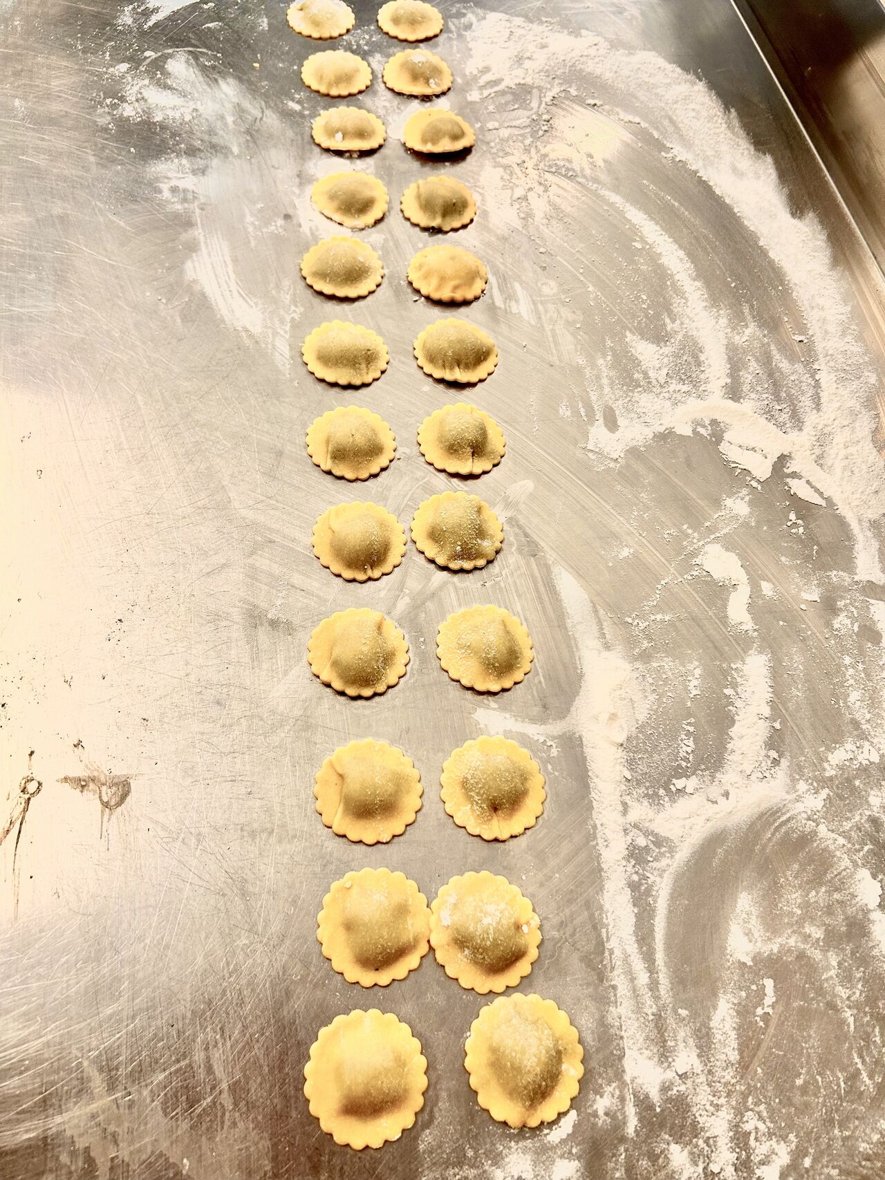 Ravioli ricotta épinards 