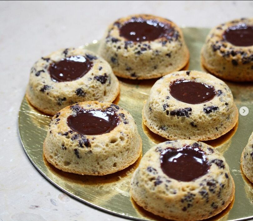 Financiers tigrés sans gluten