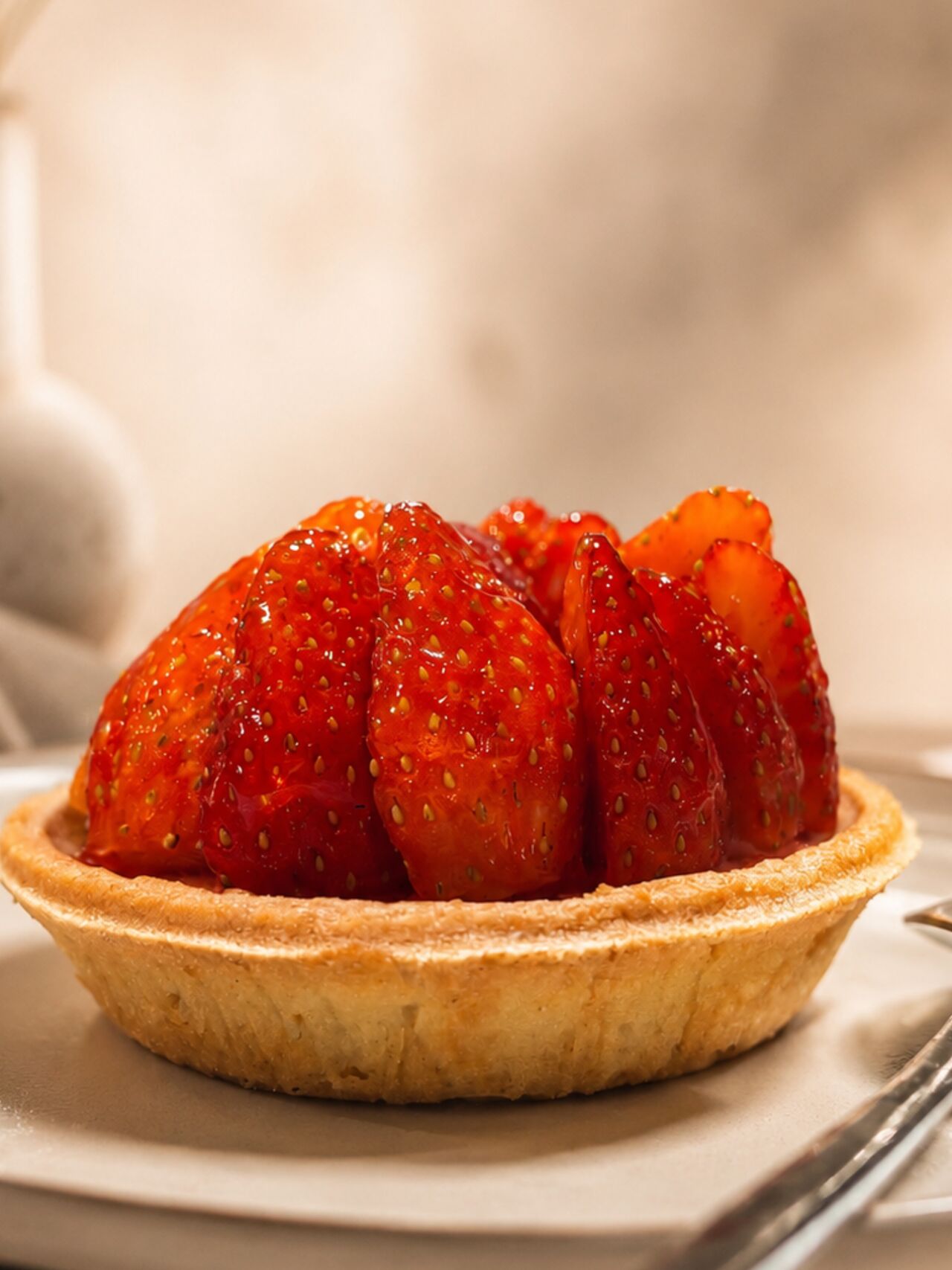 La tarte aux fraises 