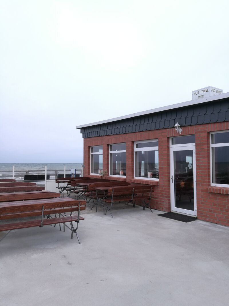 Terrasse, noch nicht ganz fertiggestellt