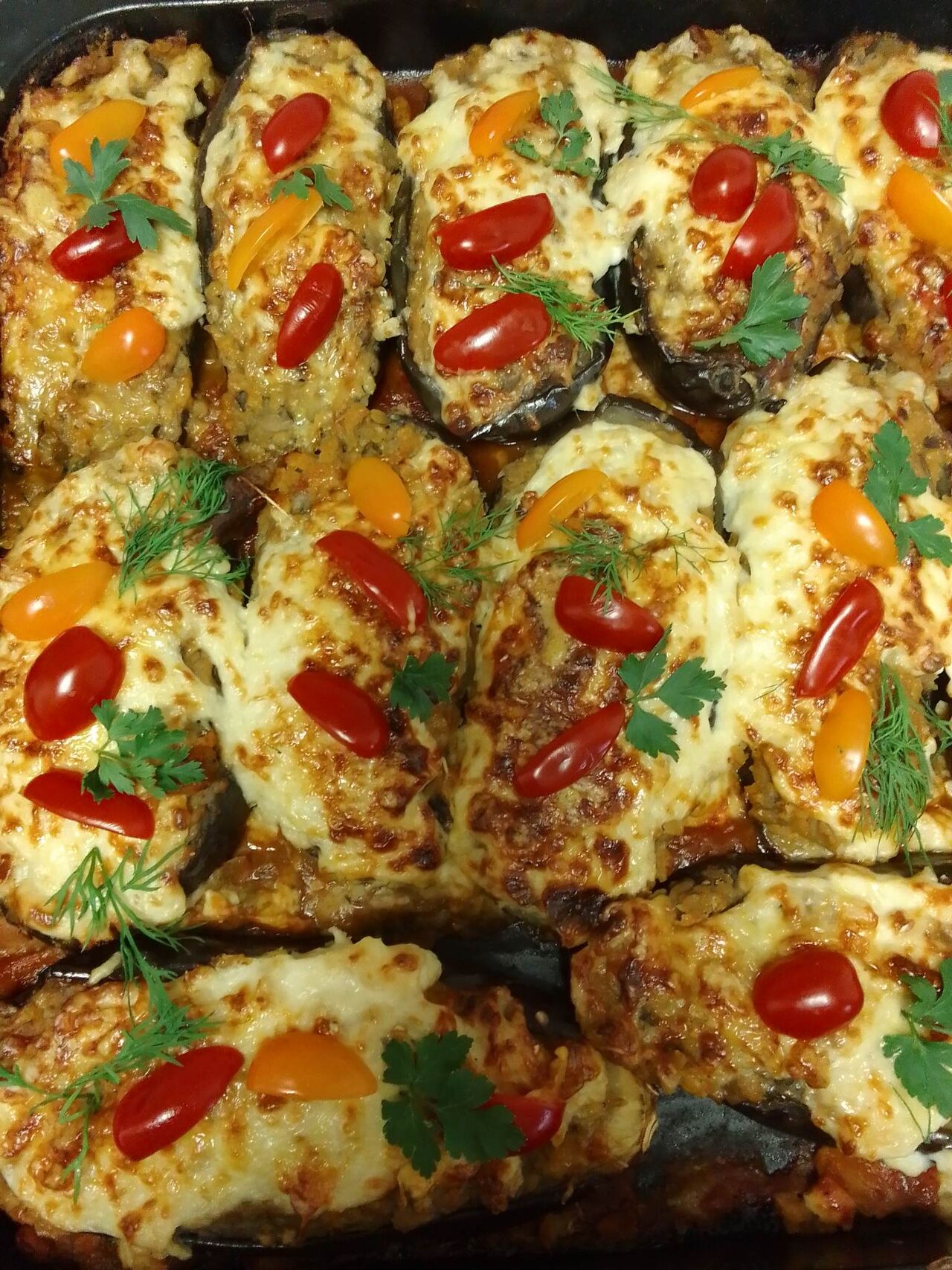 Faszerowany Bakłażan Wege