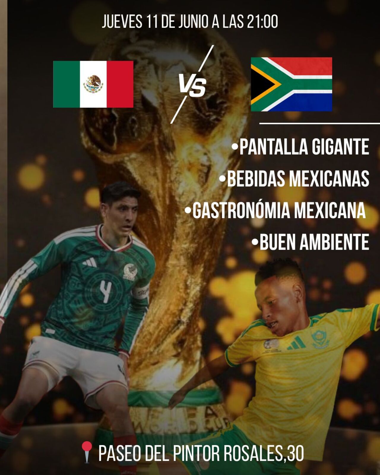 INAUGURACIÓN DEL MUNDIAL DE FÚTBOL