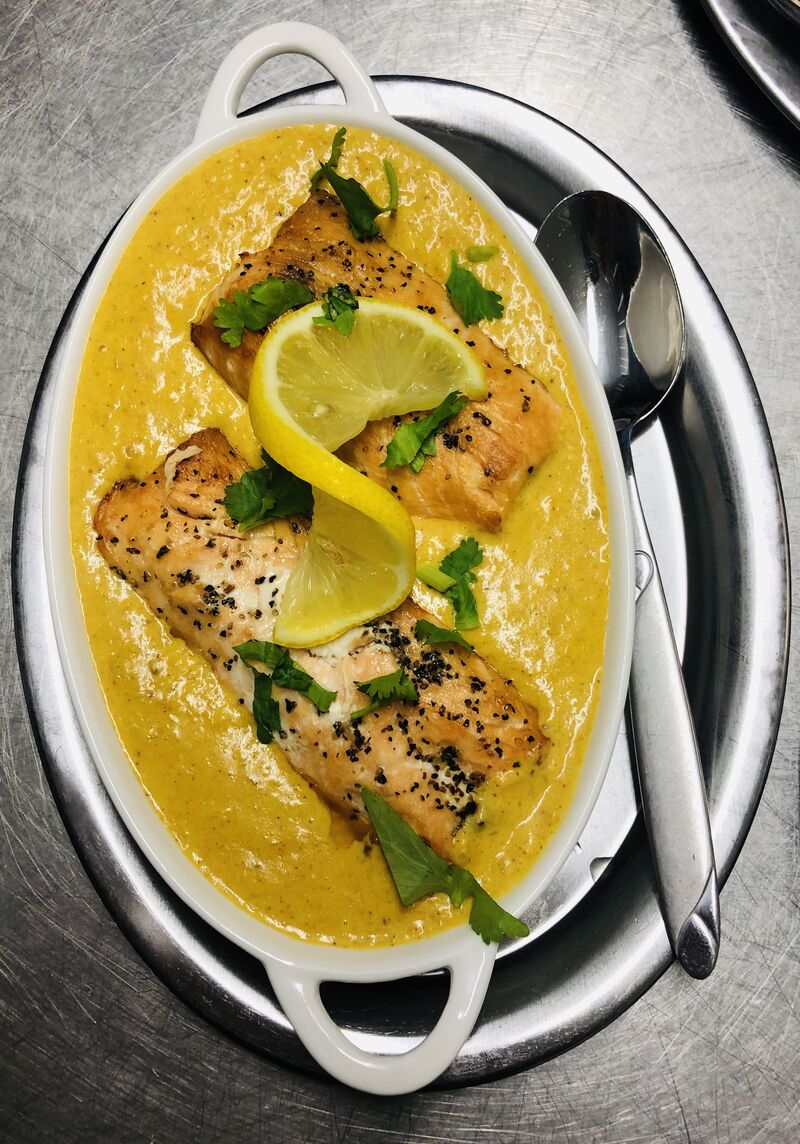 Salmon Korma 