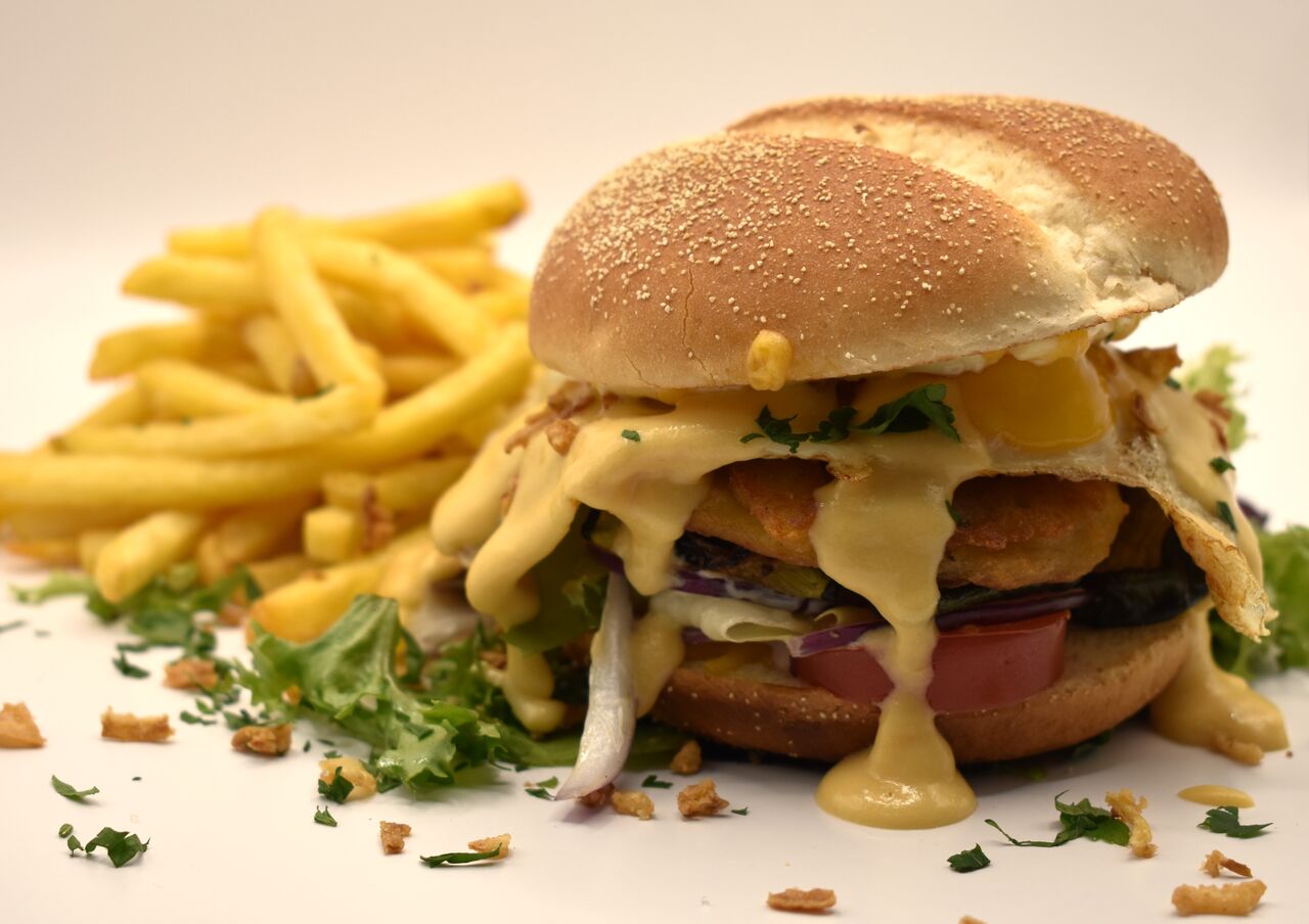 Veggie Burger / frites