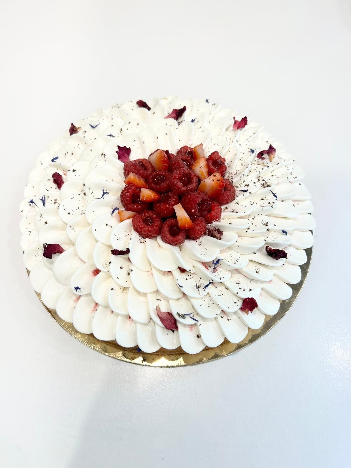 Tarte aux framboises