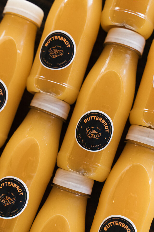 Frischgeprester Orangensaft