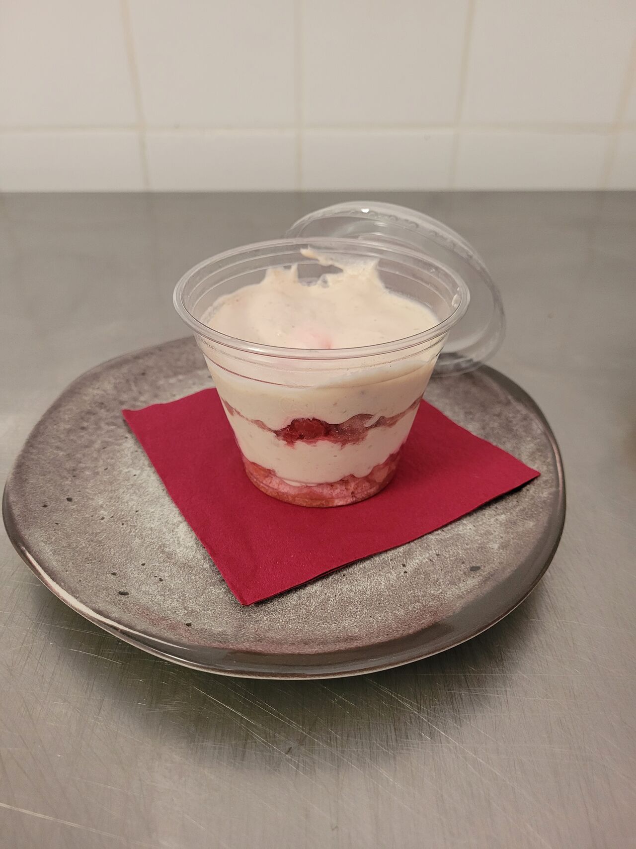 Tiramissu fruit rouge