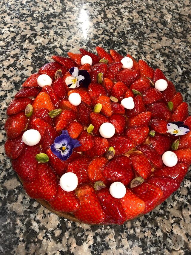 DELICIEUSE TARTE FRAISES