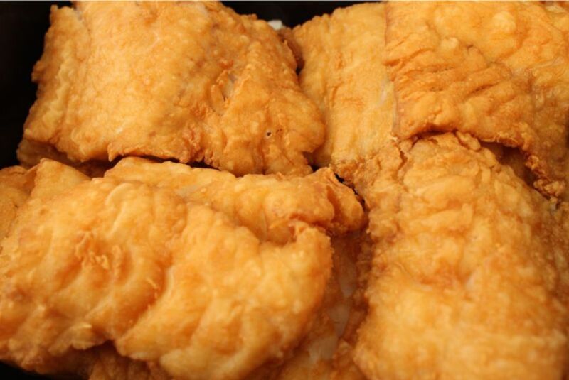 Filets de cabillaud frits- 26,03/kg